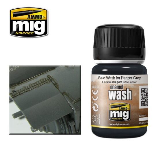 BLUE WASH FOR PANZER GREY - 1006