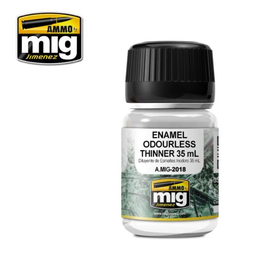 ENAMEL ODOURLESS THINNER 35 ML - 2018