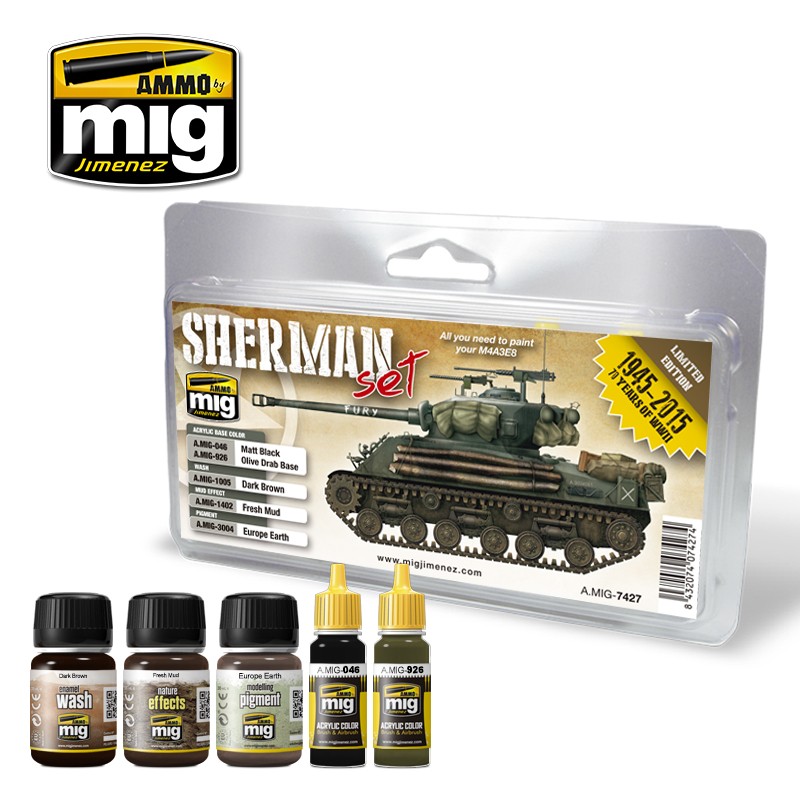 FURY SHERMAN SET - 7427