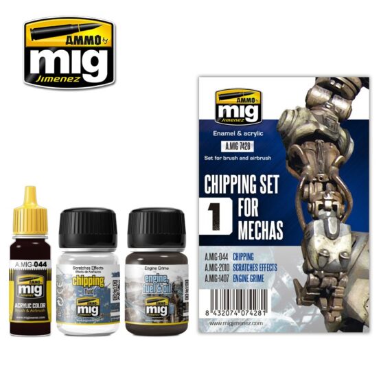 CHIPPING SET FOR MECHAS - 7428